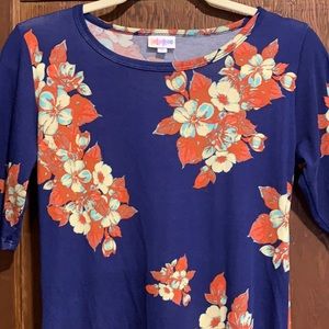 Mid shin length dress